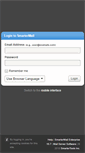 Mobile Screenshot of dpmail07.doteasy.com