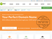 Tablet Screenshot of doteasy.com