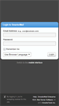 Mobile Screenshot of dpmail41pro.doteasy.com