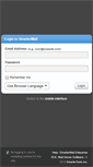 Mobile Screenshot of dpmail12.doteasy.com